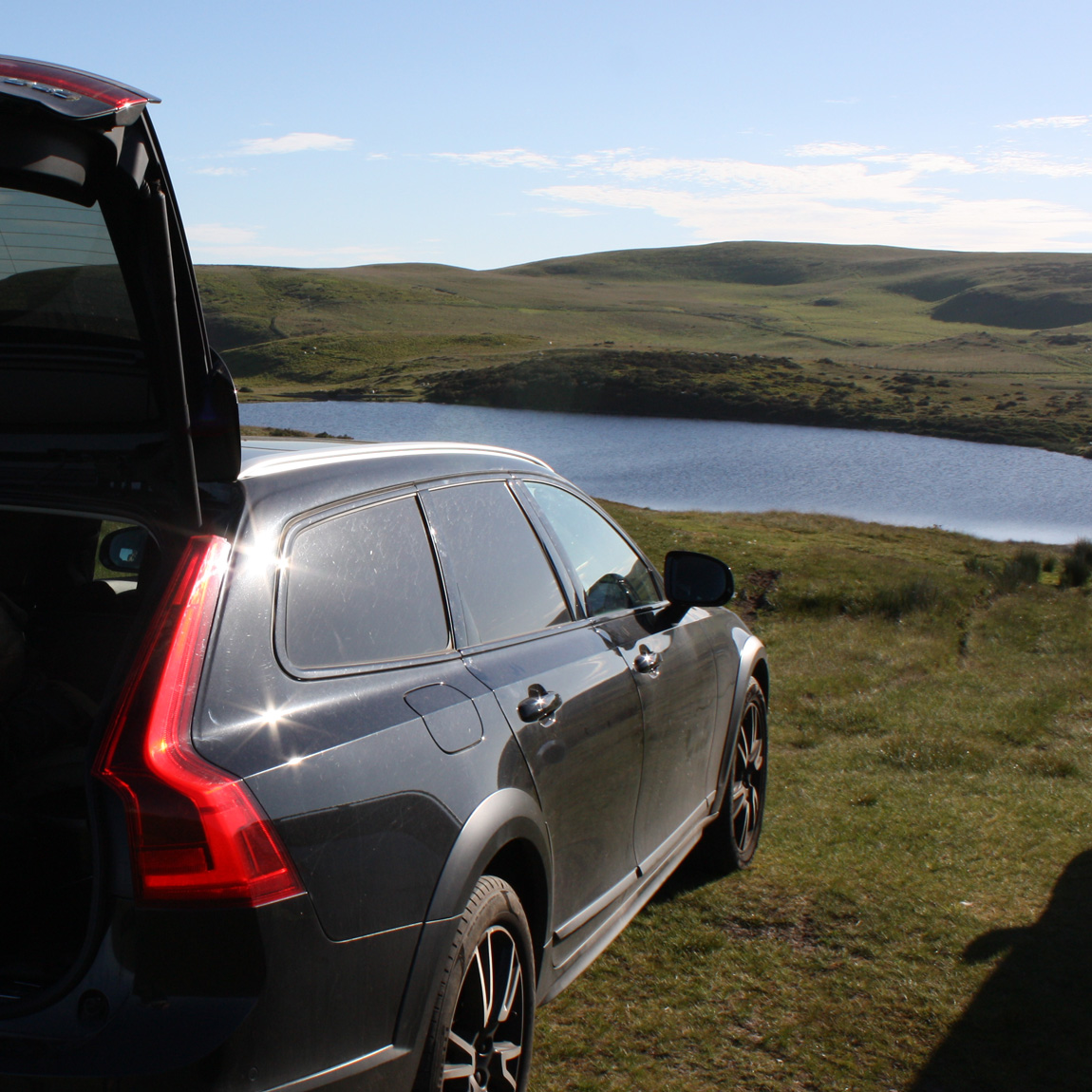 Car ready to transport wild carp eggs