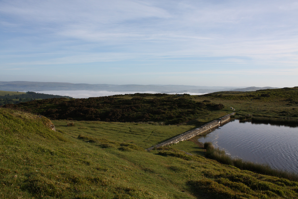 Above the clouds at Pant y Llyn