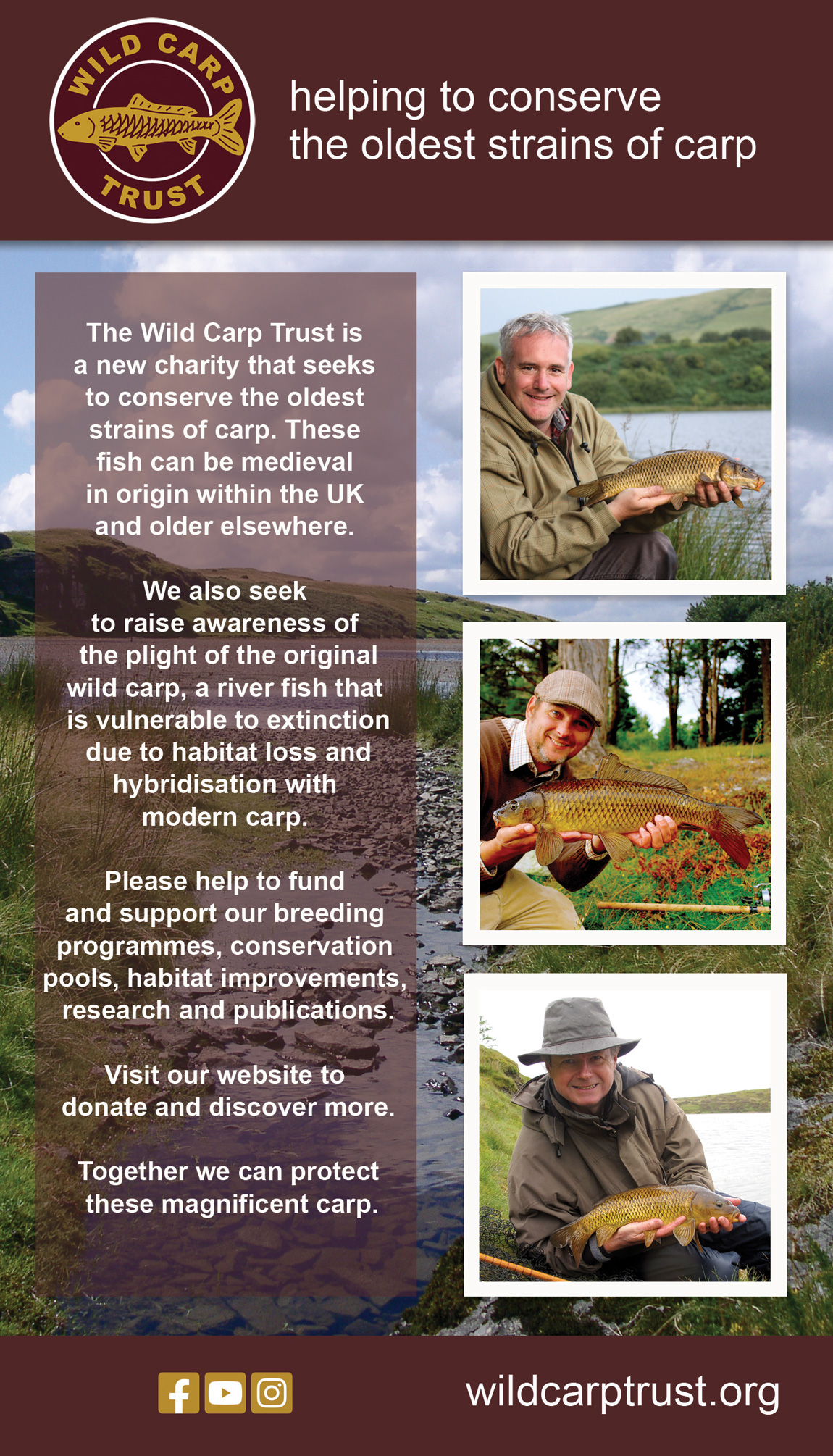 Full Wild Carp Trust advert