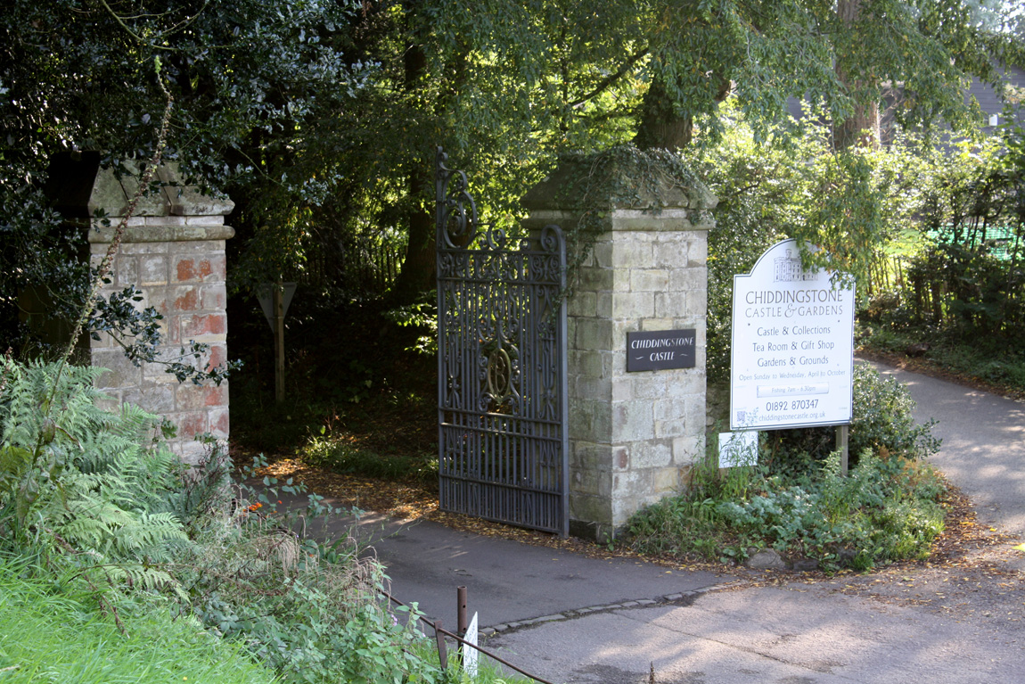 Entrance to Chiddingstone Castle