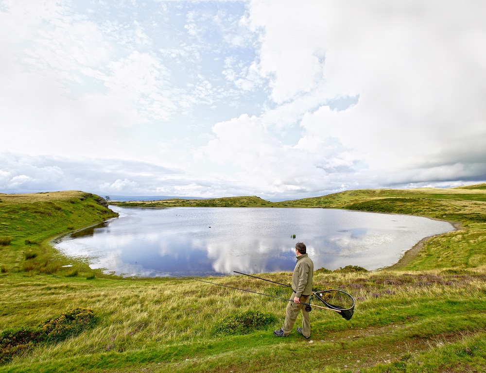 Adam Fisher explores the mountaintop lake known as Pant y Llyn