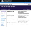 Charity Commission Wild Carp Trust