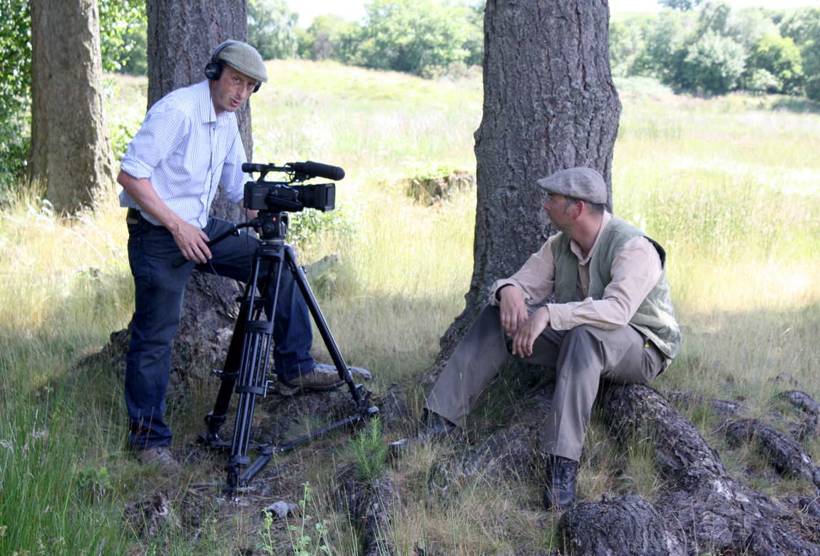 Nicky and Stu filming