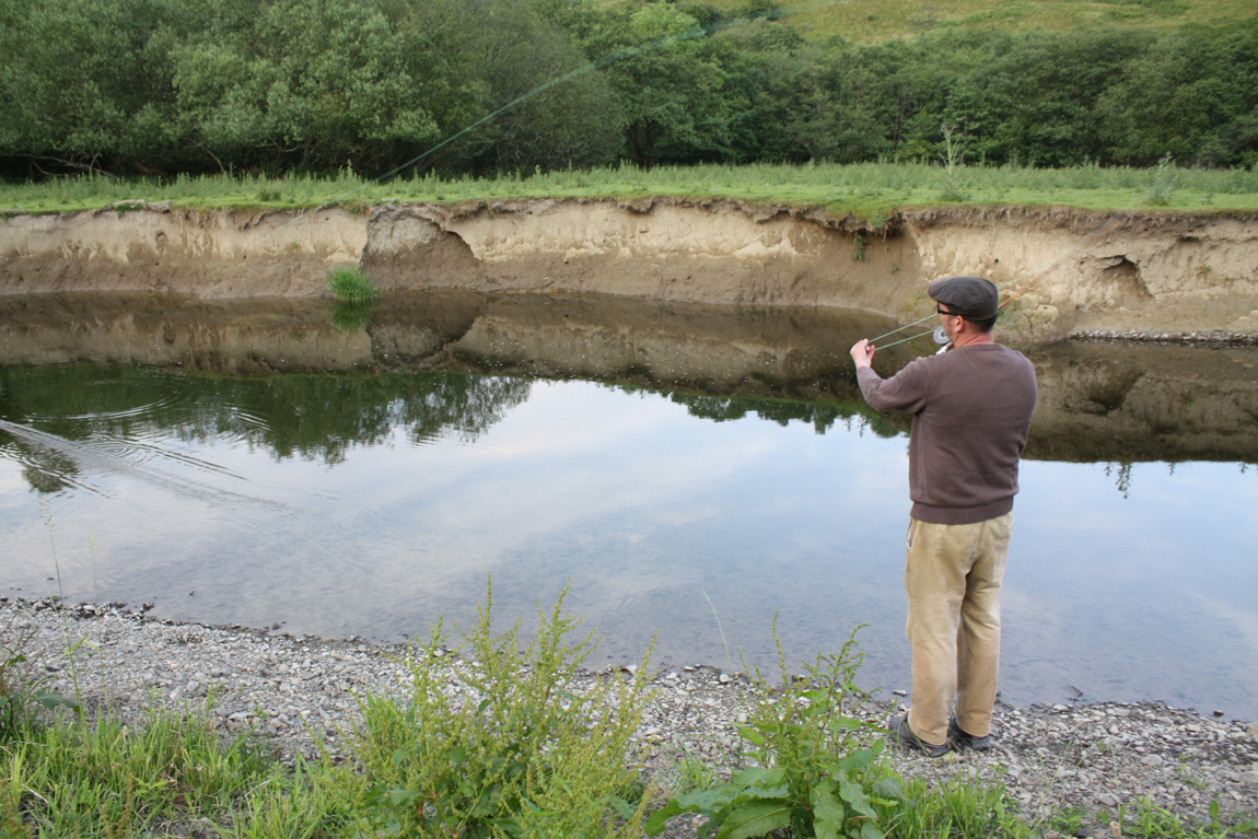 Stu Harris fly fishing