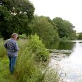 Peter Whipp at Cowslip pool wild carp