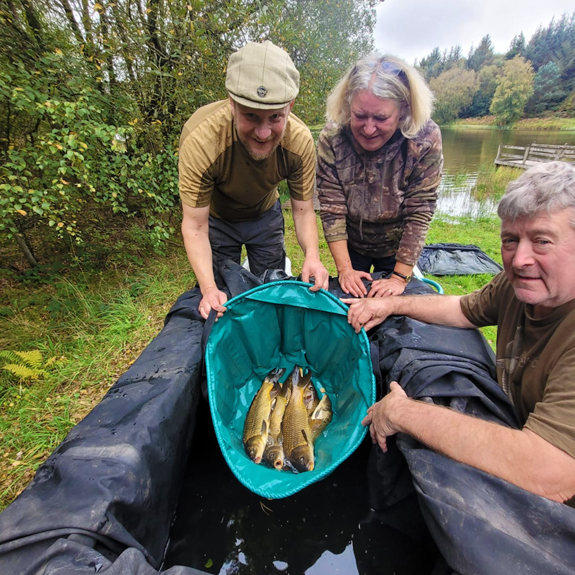 Ollyskins carp buckets, wild carp trust