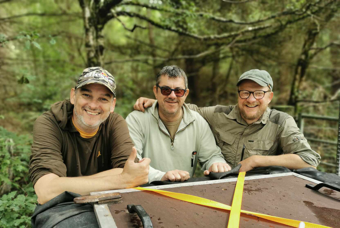 wild carp trust founders, stu harris, matt tanner, fennel hudson