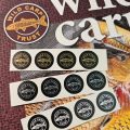 Wild Carp Trust rod decals